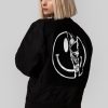 Unisex LONG CLOTHING | Killer Smiley Ma1 Patch Jacket