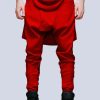 Unisex LONG CLOTHING | Clip Pants (Block Red)