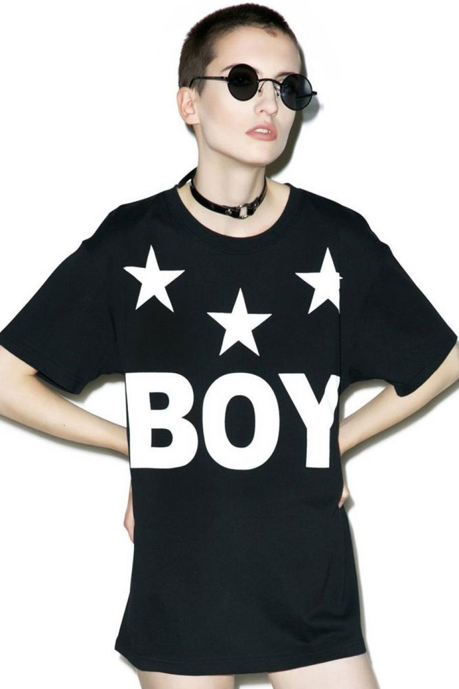 Unisex BOY LONDON | Boy Tri-Star T-Shirt (B)