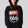 Unisex LONG CLOTHING | Route 666 - Oversize Hooded Sweat