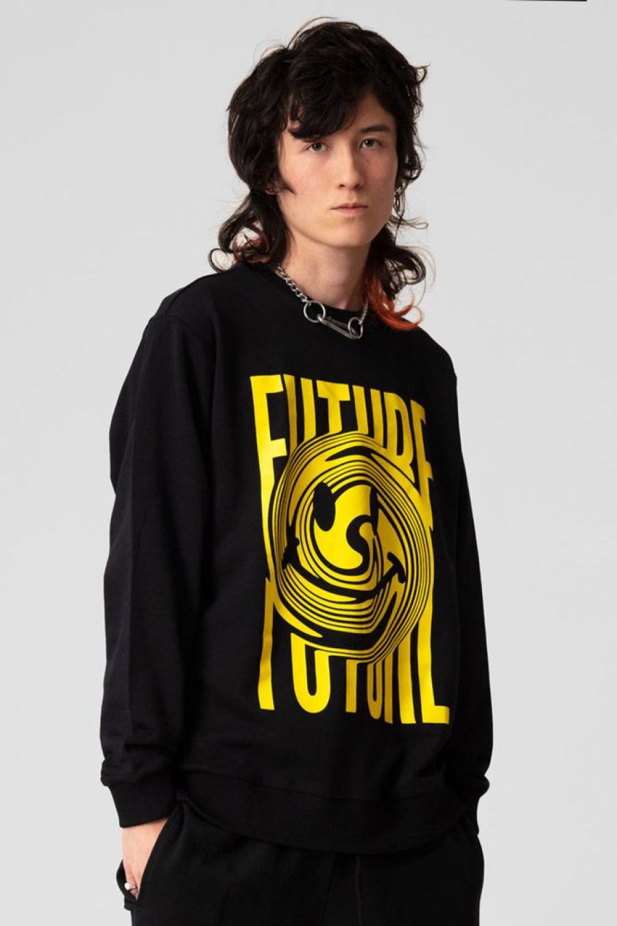 Unisex NEW FUTURE LONDON | Ftr Smiley Sweatshirt