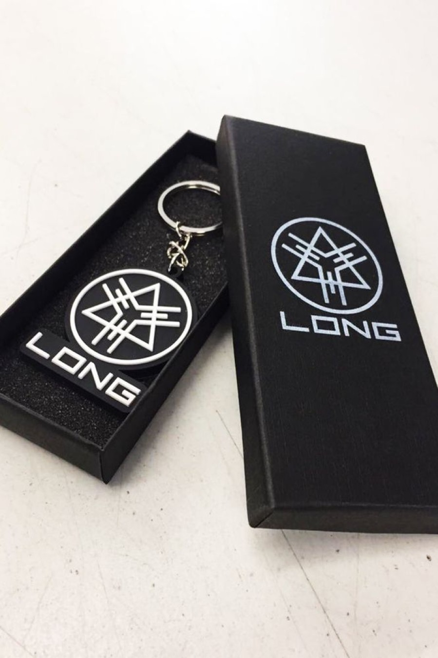 Unisex LONG CLOTHING | Logo Key Chain