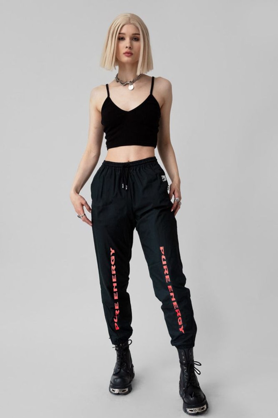 Unisex NEW FUTURE LONDON | Pure Energy Joggers - Poly Double Lined Pants