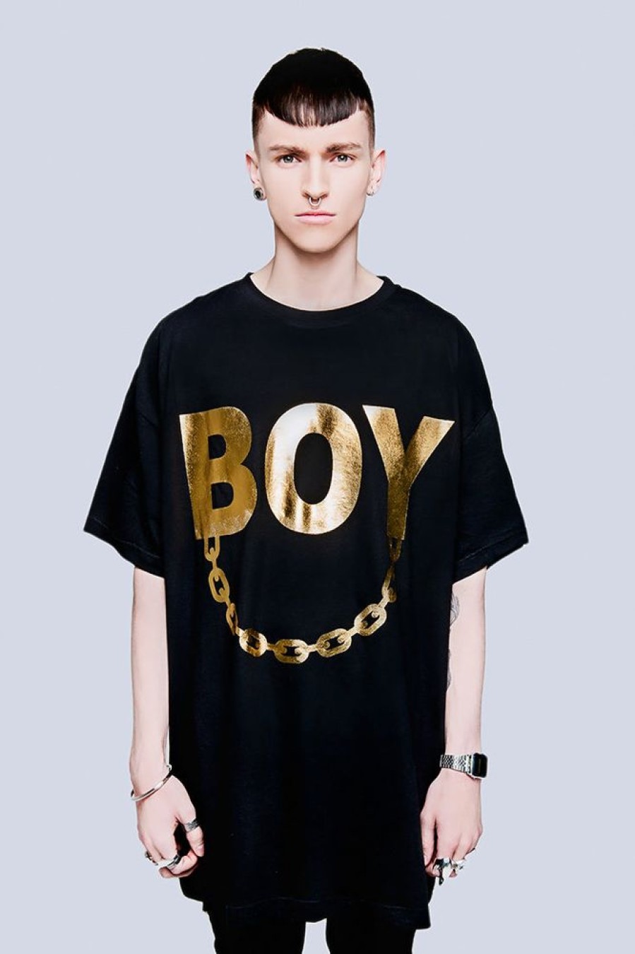 Unisex BOY LONDON | Oversize - Boy Chain (Gold)