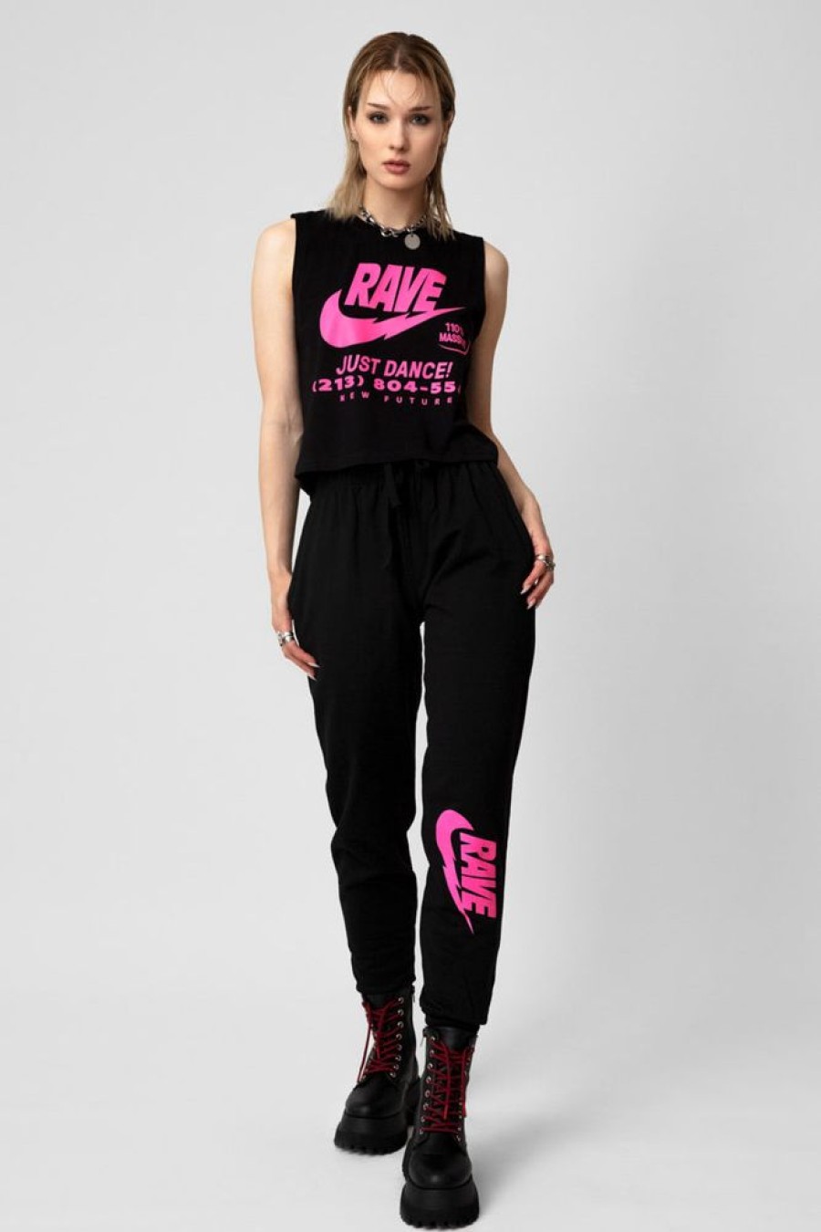 Unisex NEW FUTURE LONDON | Rave (Pink) Joggers