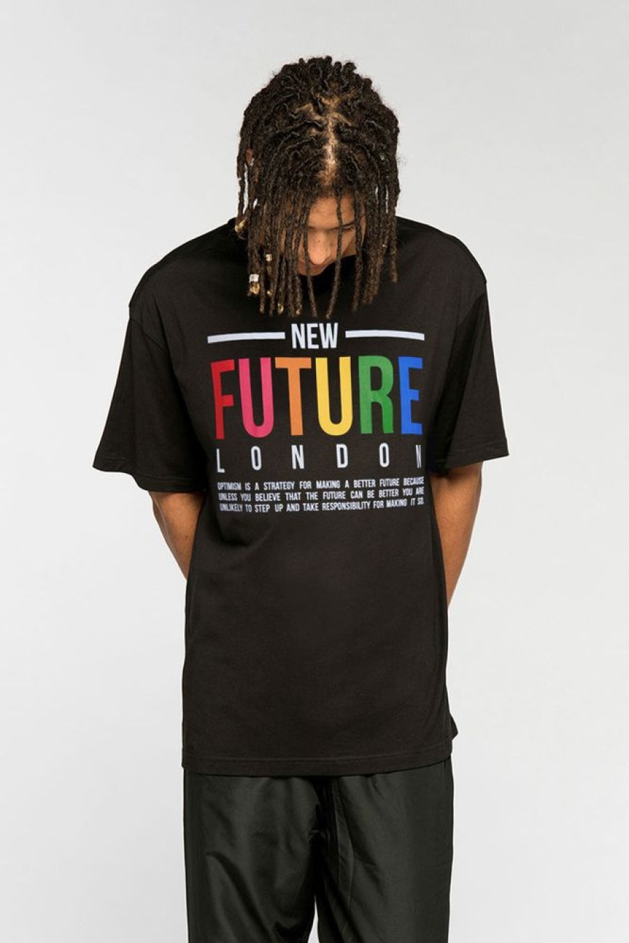 Unisex NEW FUTURE LONDON | Believe T Shirt (Black)