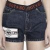 Women BOY LONDON | Boy Denim Shorts (Blue)