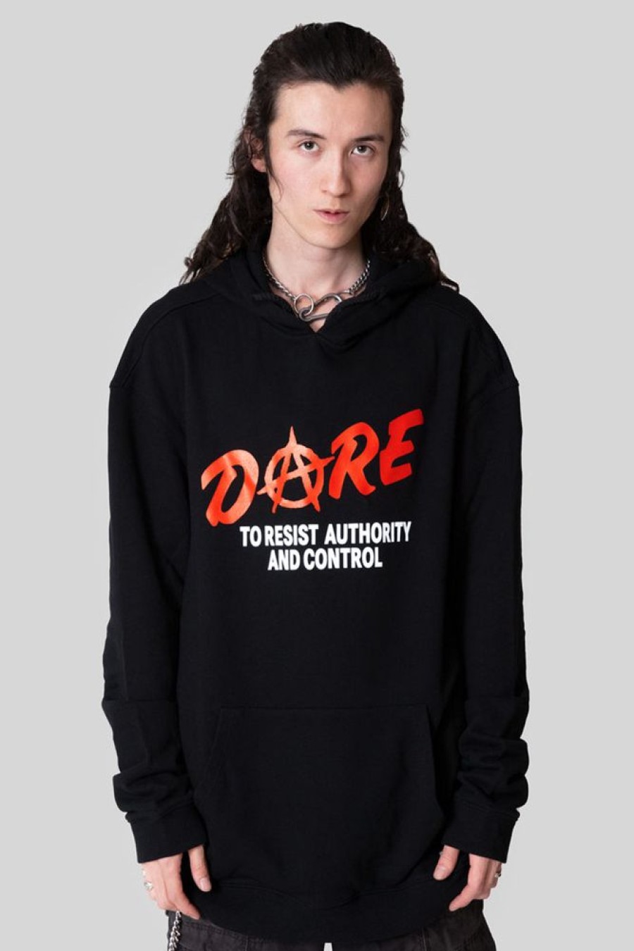 Unisex LONG CLOTHING | Dare - Oversize Hooded Sweat