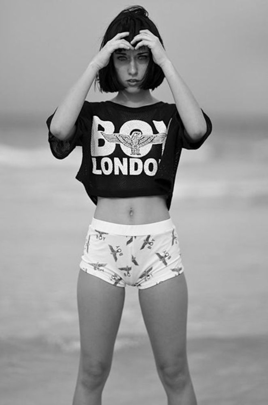 Unisex BOY LONDON | Boy Repeat Hot Pants (W)