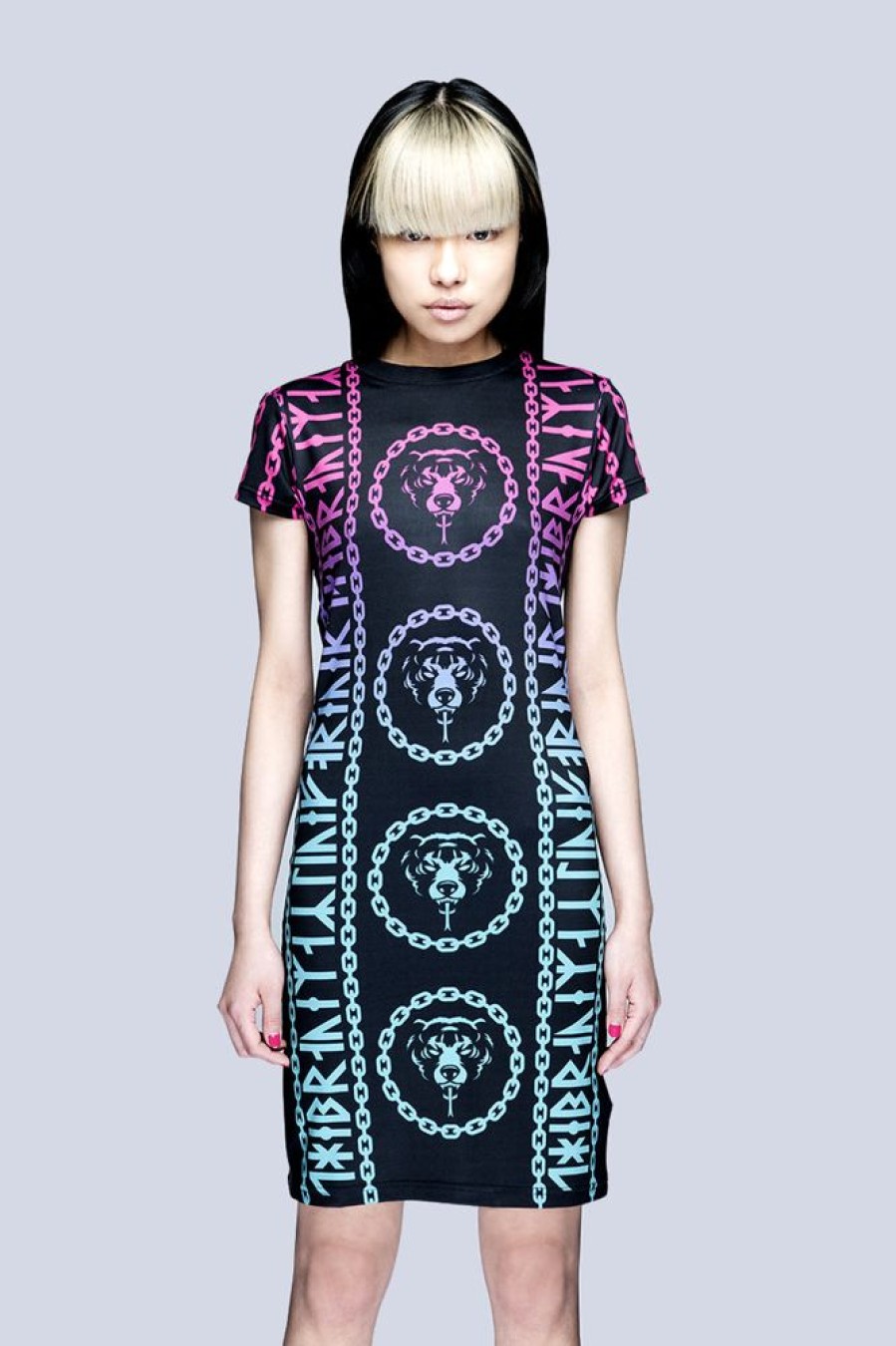 Women LONG X MISHKA | Mishka 2.0 Death Adder Chain Dress