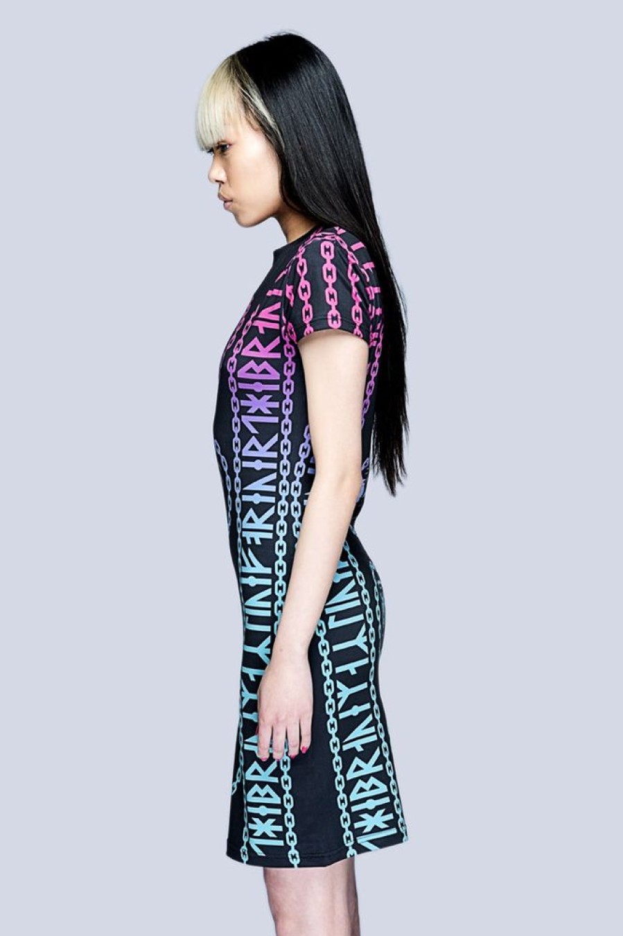 Women LONG X MISHKA | Mishka 2.0 Death Adder Chain Dress