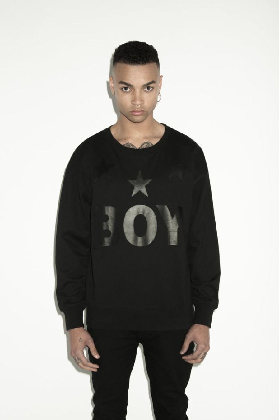 Unisex BOY LONDON | Boy Tri-Star Sweat (Bb)