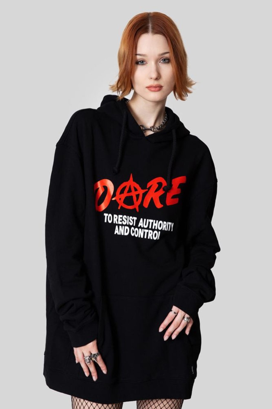 Unisex LONG CLOTHING | Dare - Oversize Hooded Sweat