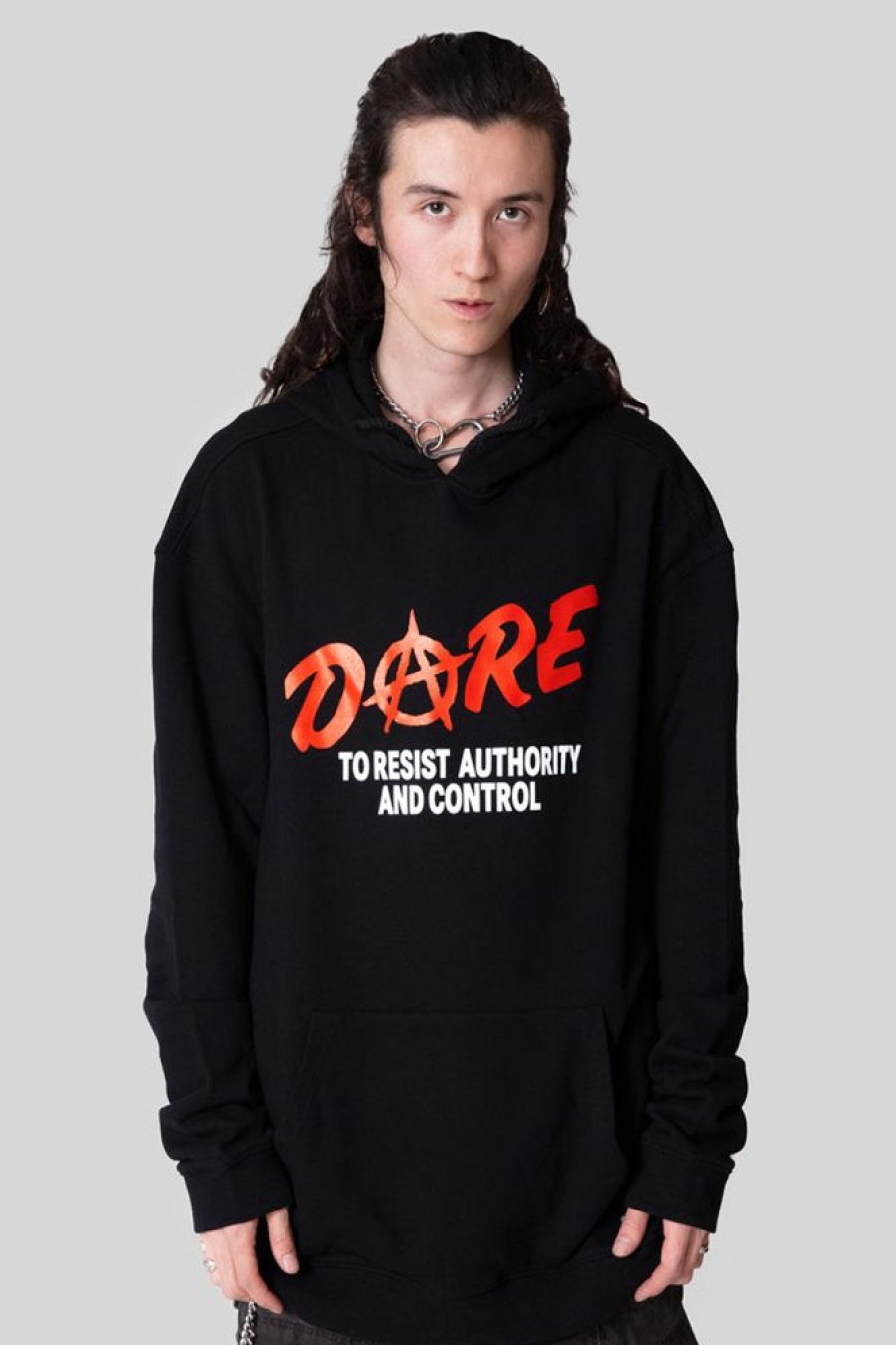 Unisex LONG CLOTHING | Dare - Oversize Hooded Sweat