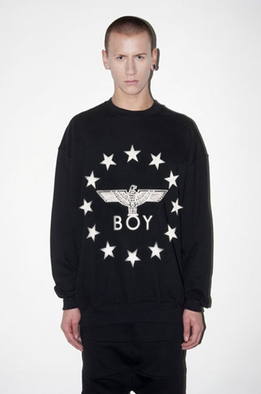 Unisex BOY LONDON | Boy Globe Star Sweat(B)