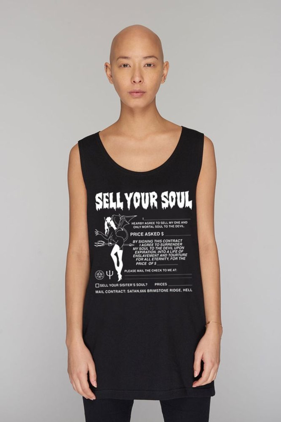 Unisex LONG CLOTHING | Sell Your Soul Vest