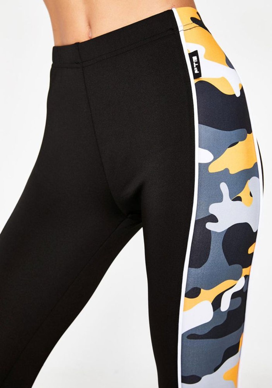 Women NEW FUTURE LONDON | Leggings (Camo Yellow)