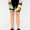 Women NEW FUTURE LONDON | Cycling Shorts (Camo Yellow)