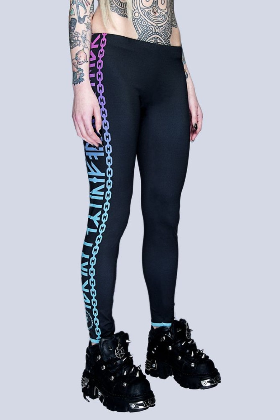 Women LONG X MISHKA | Mishka 2.0 Death Adder Chain Leggings