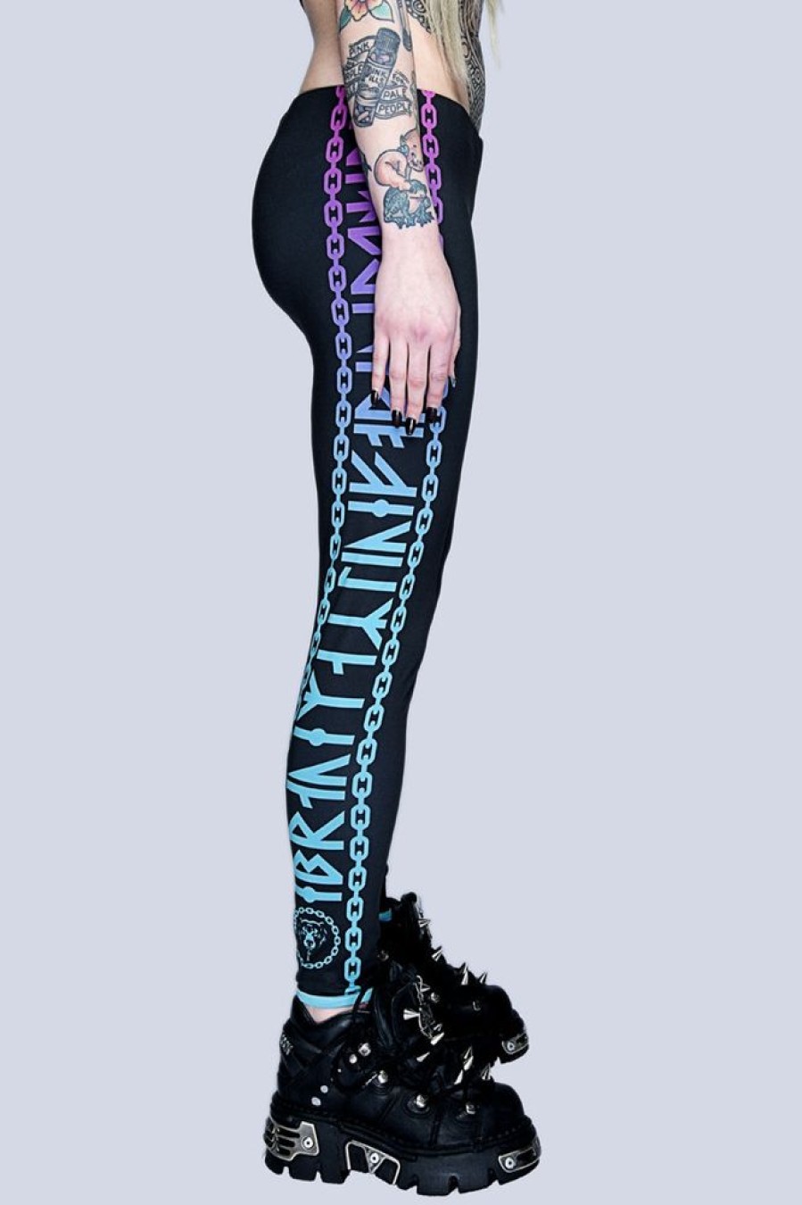 Women LONG X MISHKA | Mishka 2.0 Death Adder Chain Leggings