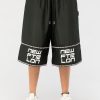 Unisex NEW FUTURE LONDON | Racer Logo Shorts (Black)