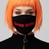 Unisex LONG CLOTHING | Game Over Face Mask - Unisex