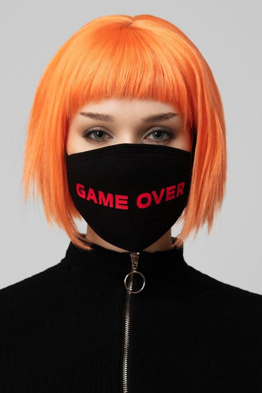 Unisex LONG CLOTHING | Game Over Face Mask - Unisex