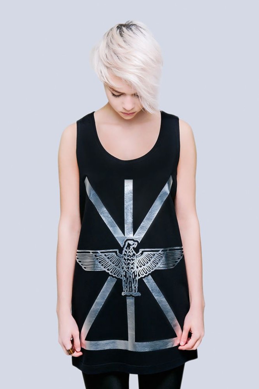 Unisex BOY LONDON | Boy Union Vest (Silver)