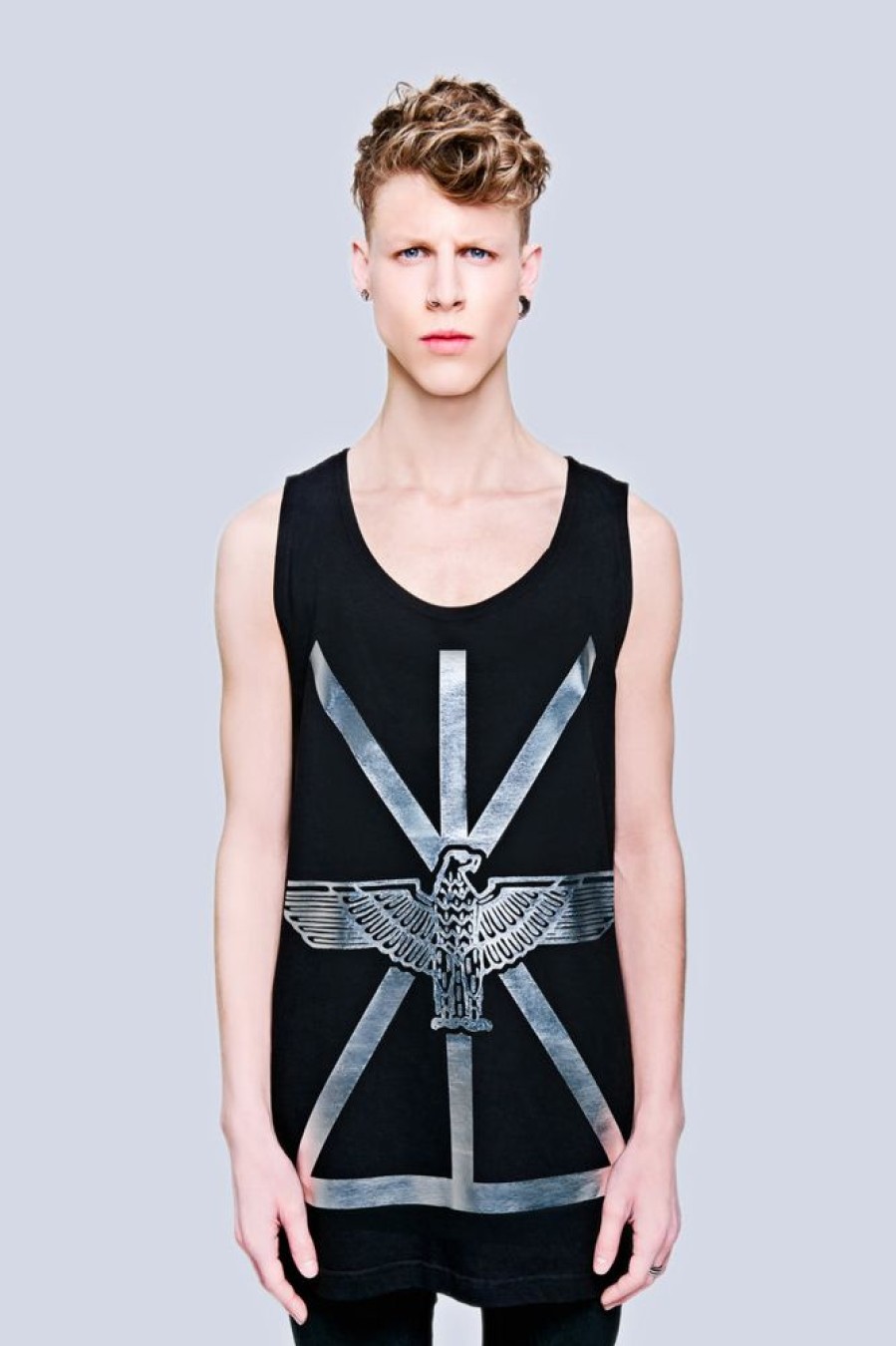 Unisex BOY LONDON | Boy Union Vest (Silver)