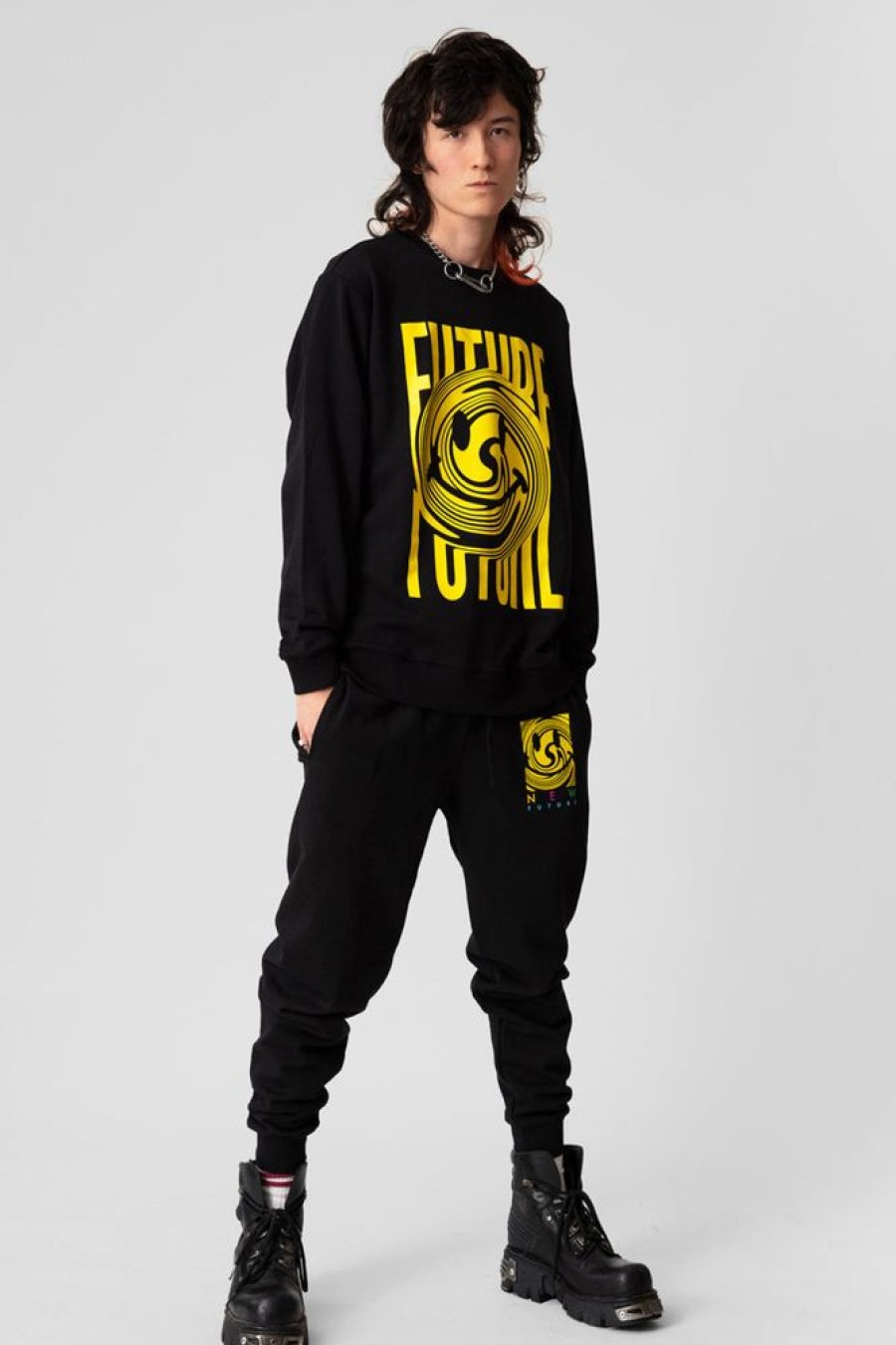 Unisex NEW FUTURE LONDON | Ftr Smiley Sweatshirt