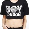 Unisex BOY LONDON | Boy London Crop Top (Silver)