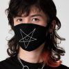 Unisex LONG CLOTHING | Satan Loves You Face Mask - Unisex