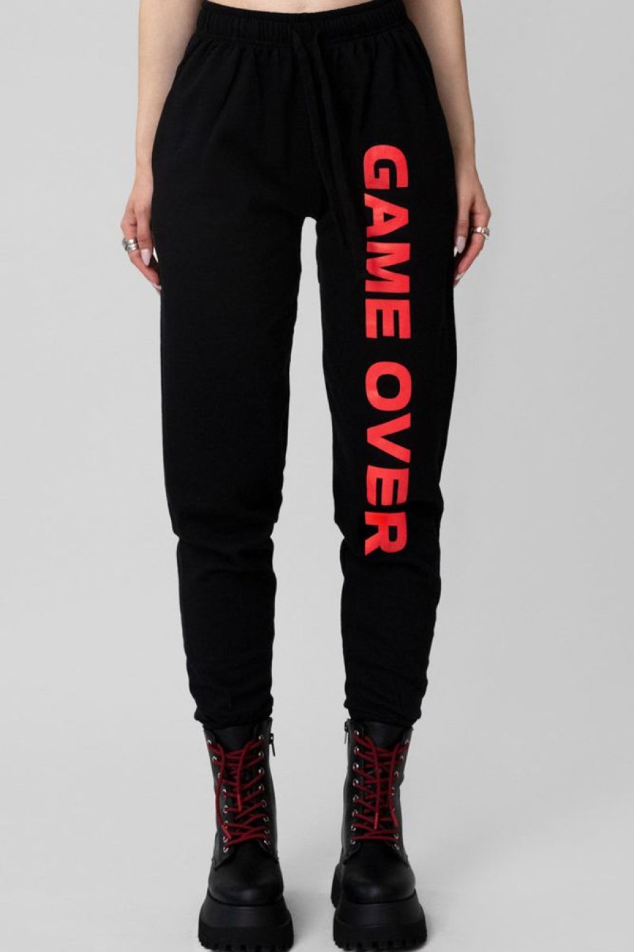 Unisex LONG CLOTHING | Game Over Joggers (B)