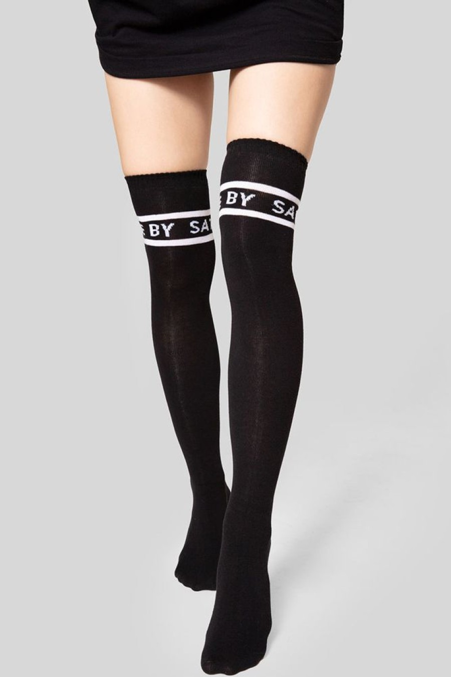 Unisex LONG CLOTHING | Made By Satan Thigh High Socks