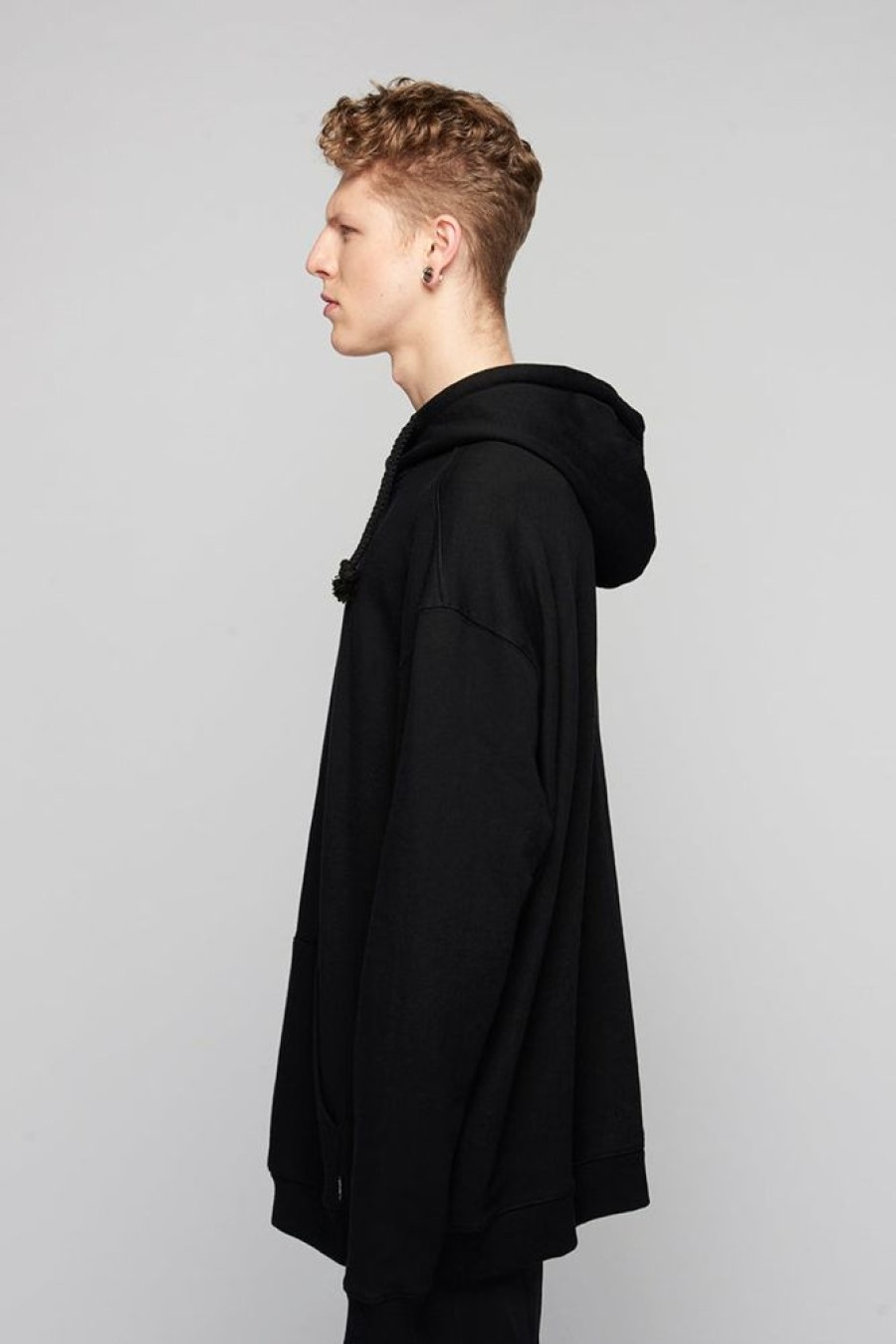 Unisex LONG CLOTHING | Rave Flyers Lux Oversize Hooded Sweat