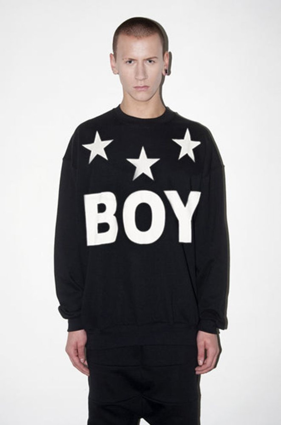 Unisex BOY LONDON | Boy Tri-Star Sweat (B)