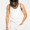 Unisex NEW FUTURE LONDON | Racer Logo Vest (White)