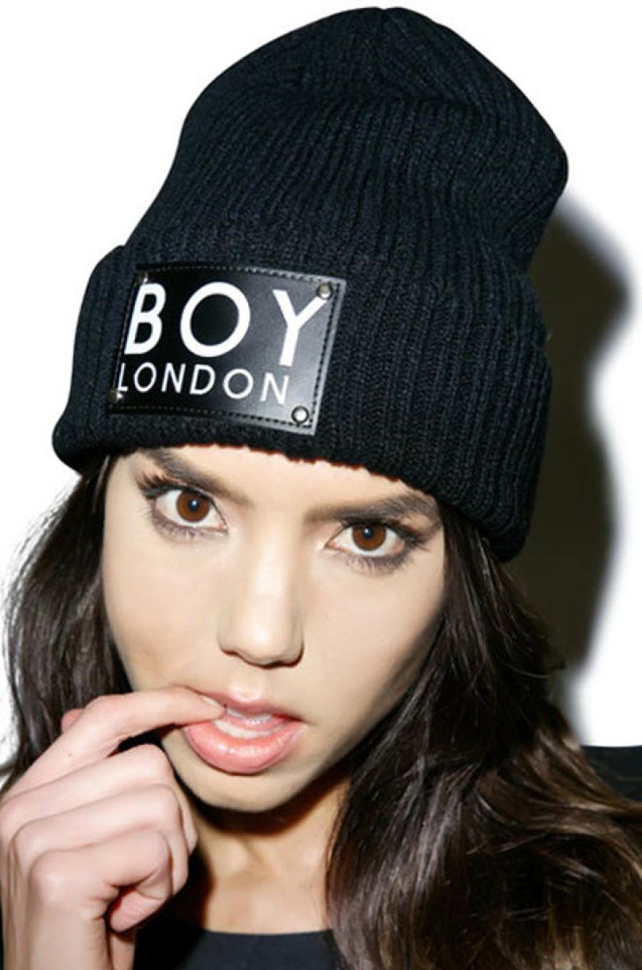 Unisex BOY LONDON | Boy London Patch Beanie