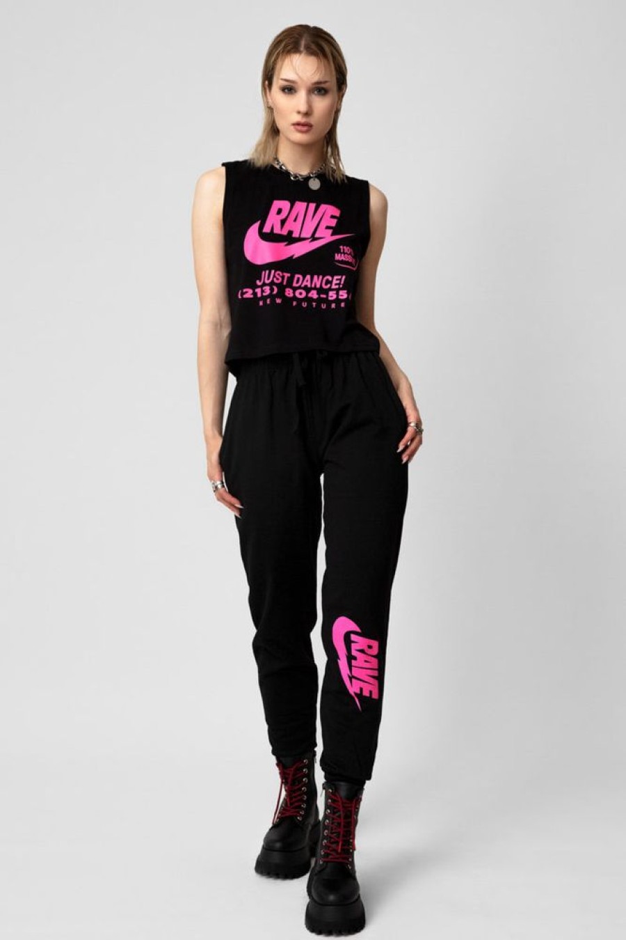 Women NEW FUTURE LONDON | Rave (Pink) Joggers