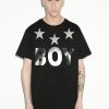 Unisex BOY LONDON | Boy Tri-Star T-Shirt (Silver)