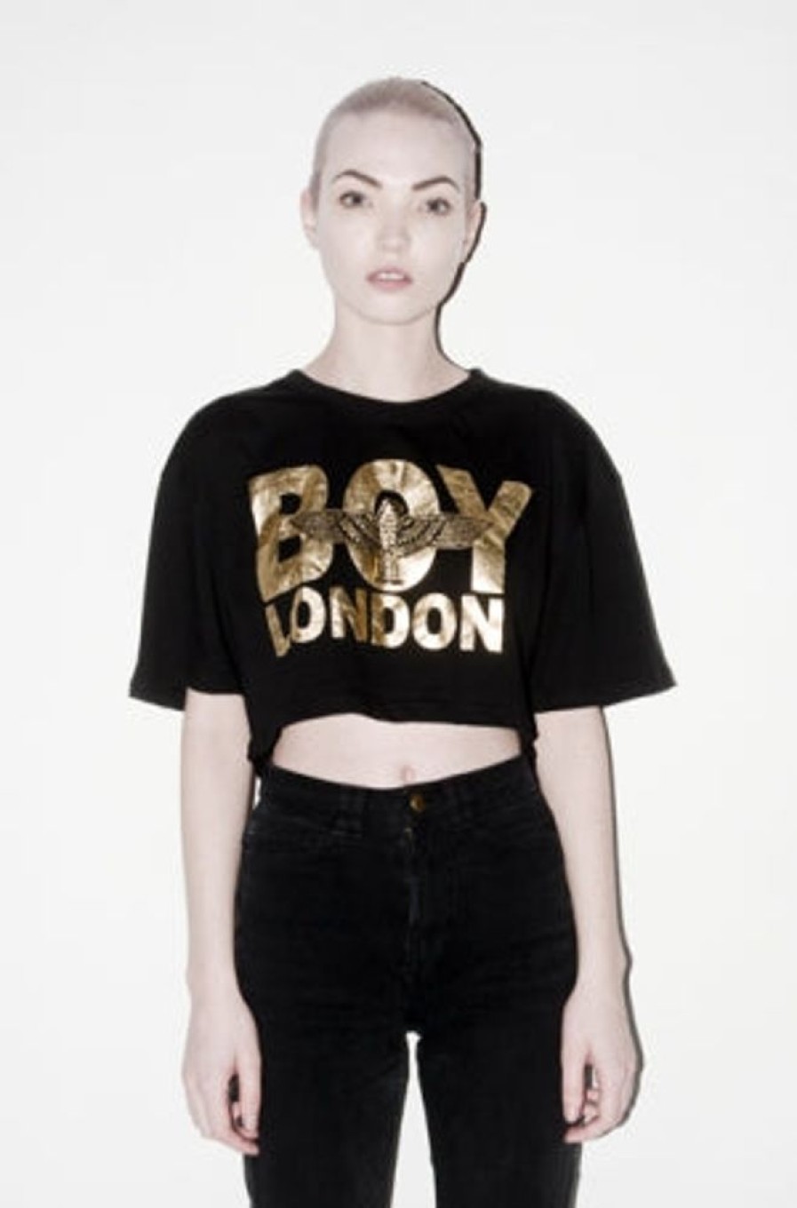 Unisex BOY LONDON | Boy London Crop Top (Gold)