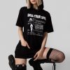 Unisex LONG CLOTHING | Sell Your Soul - Hooded Tshirt (B)