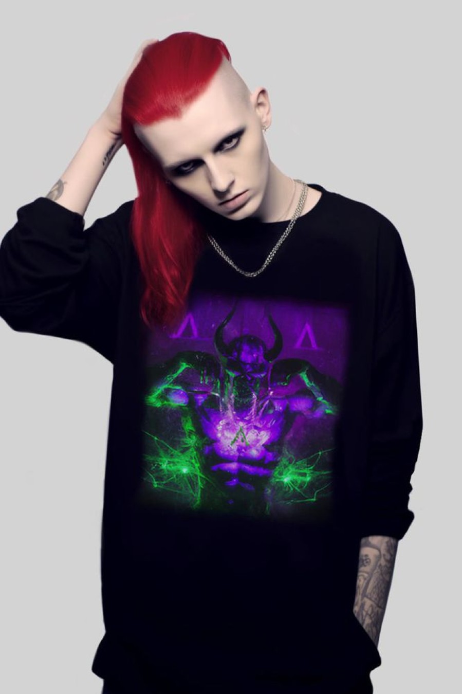 Unisex LONG CLOTHING | Digital Demon - Long Sleeve