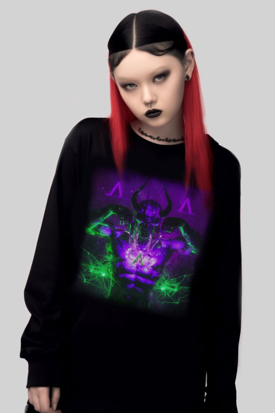 Unisex LONG CLOTHING | Digital Demon - Long Sleeve