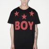 Unisex BOY LONDON | Boy Tri-Star T-Shirt (Red)