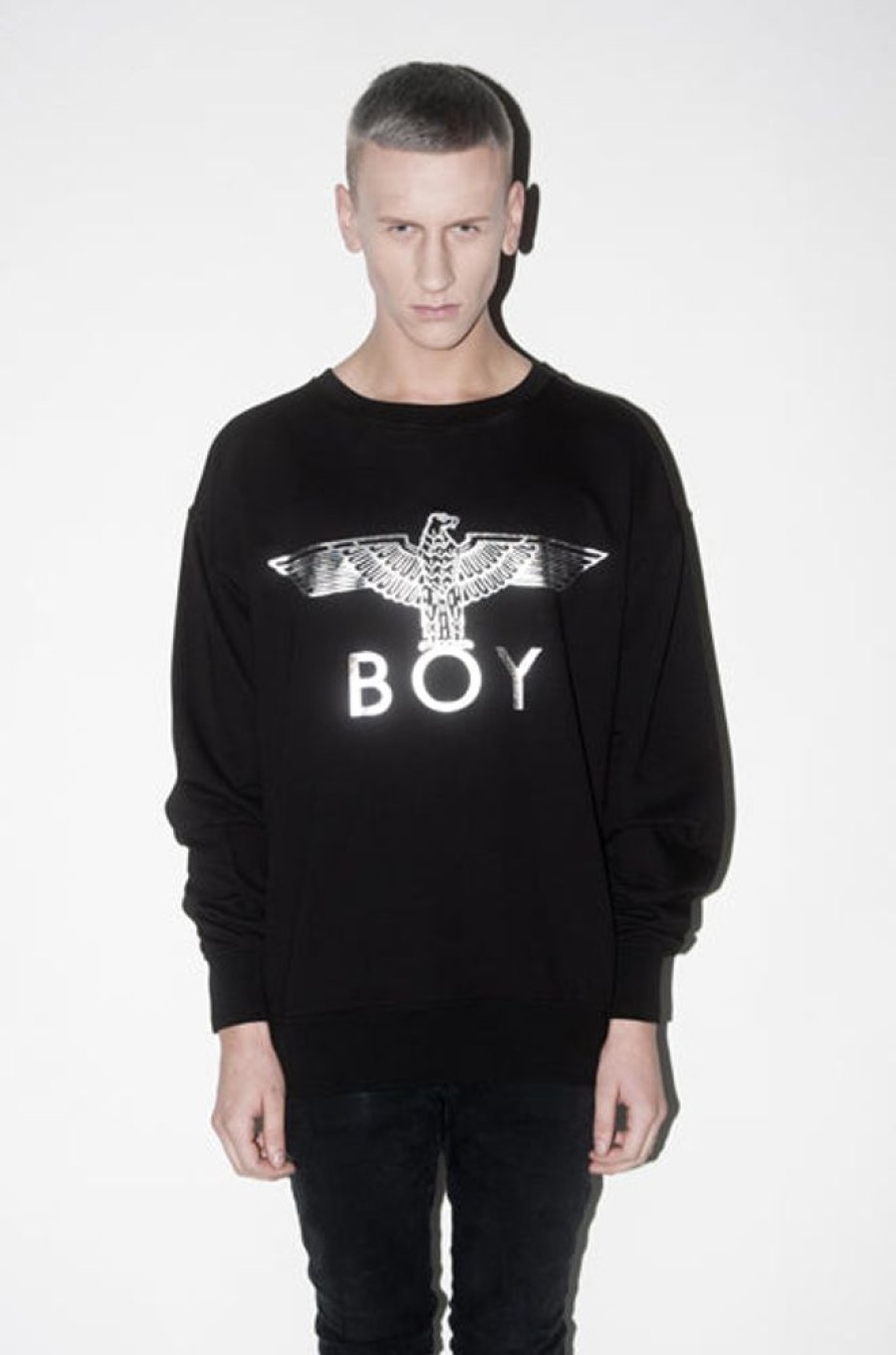 Unisex BOY LONDON | Boy Eagle Sweat (Silver)