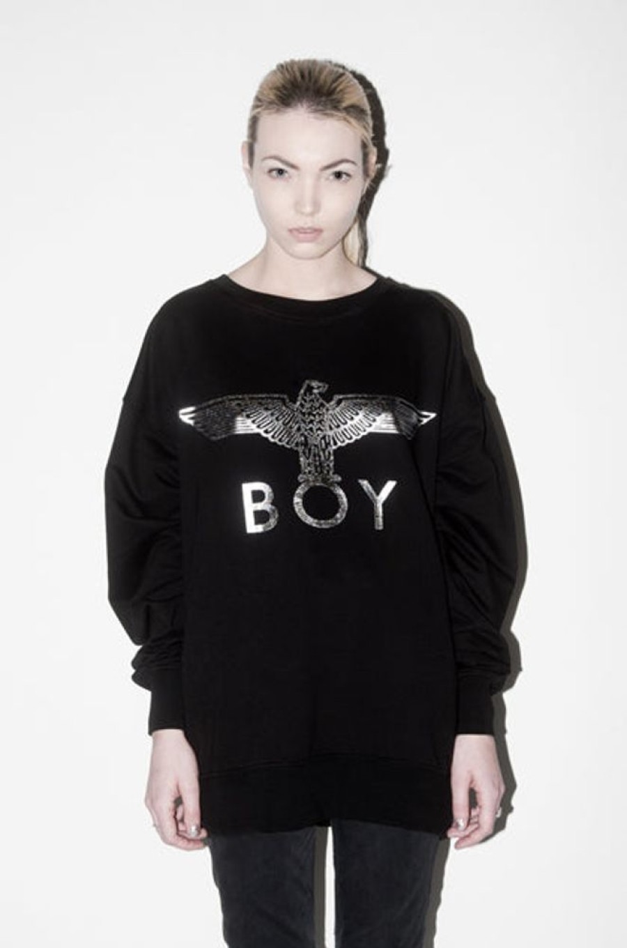 Unisex BOY LONDON | Boy Eagle Sweat (Silver)