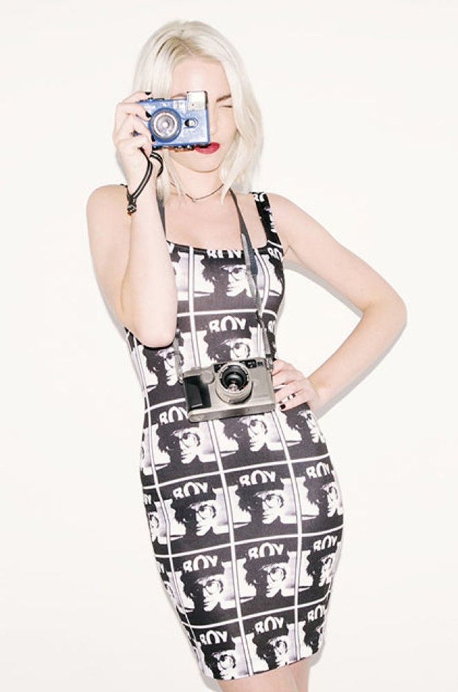 Women BOY LONDON | Boy Photo Print Dress