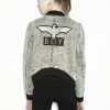 Women BOY LONDON | Boy Denim Jacket (Grey Acid)