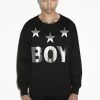 Unisex BOY LONDON | Boy Tri-Star Sweat (Silver)